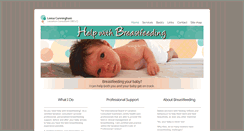 Desktop Screenshot of helpwithbreastfeeding.com.au
